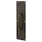 Prime-Line 4 x 16 in. Bronze Door Pull and Plate (Single Plate) J 4668 - alternate 1